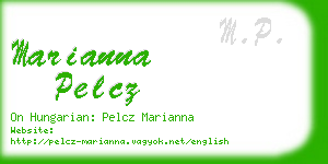 marianna pelcz business card